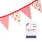 Crosscut Sewing Co. Monthly Pennant Banner DIY Sewing Kit - Sewing Project Kit for Beginners